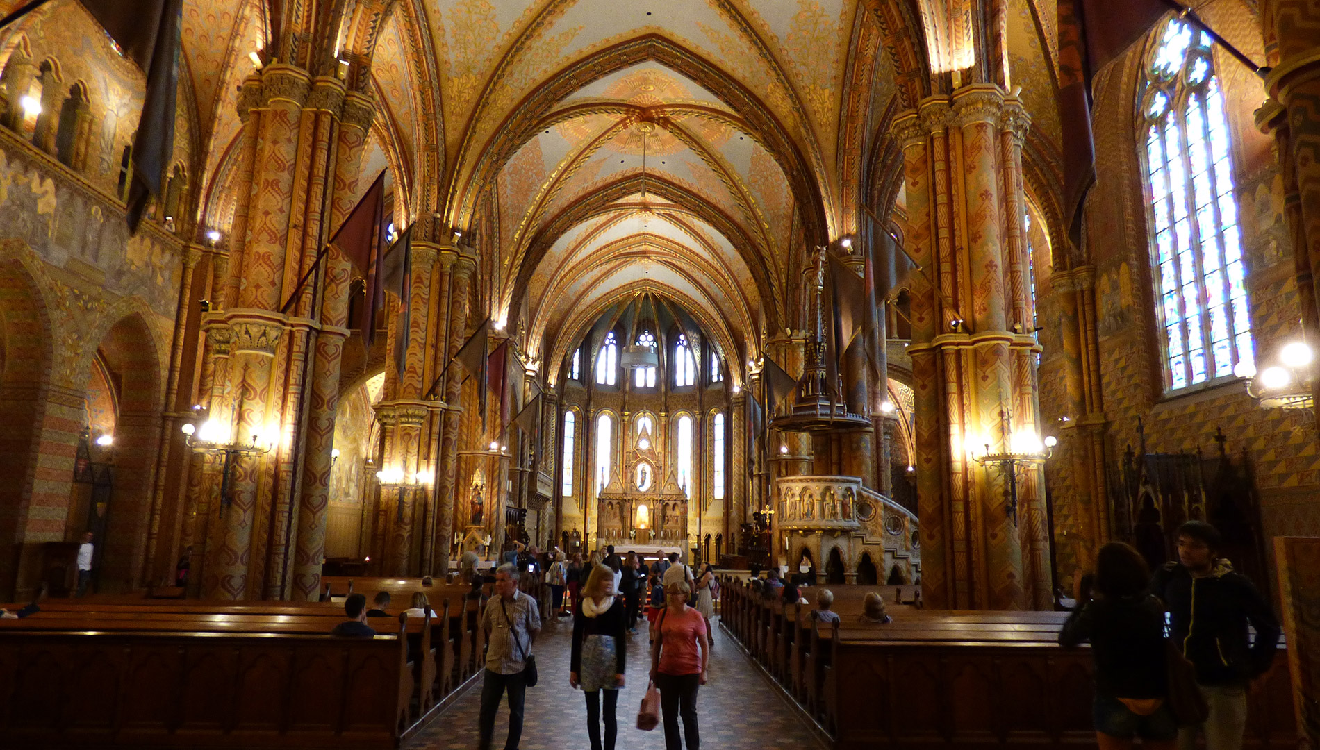 Budapest: Mátyás templom