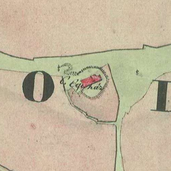 Ugod térképe 1862-ből