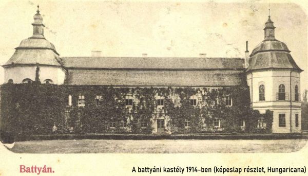 Battyán várkastélyának helye