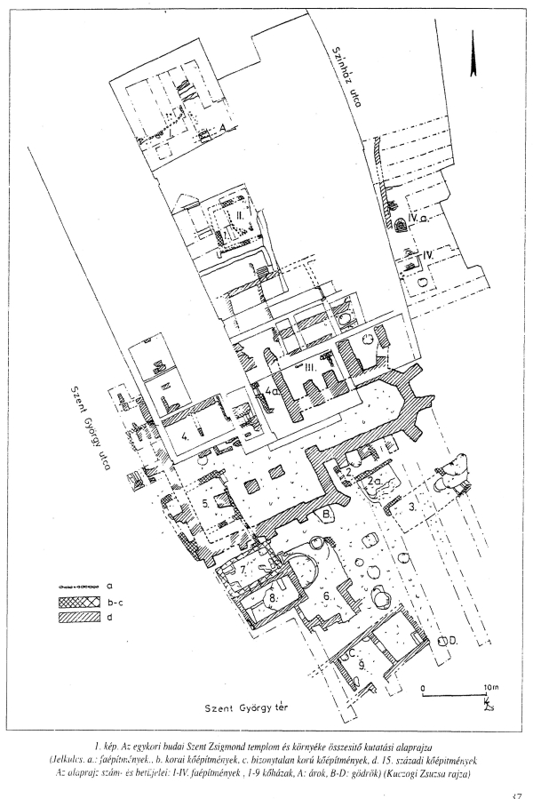 Feltárási alaprajz (Feld István)
