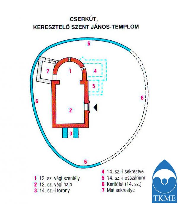 Cserkút: Keresztelő Szt. János templom