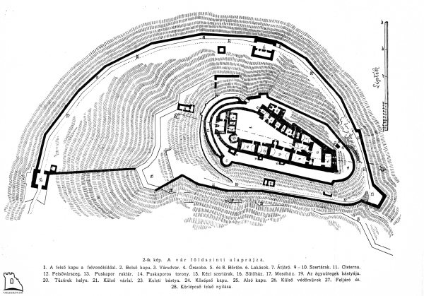Déva alaprajza (1904)
