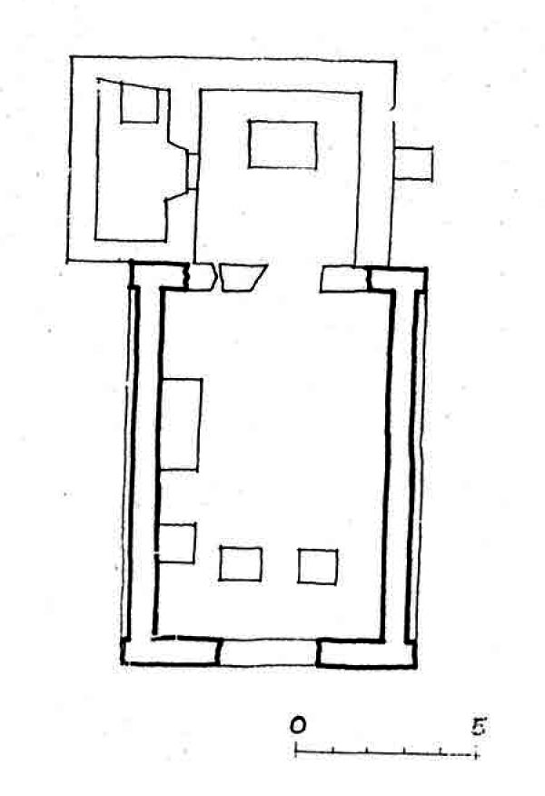 Kövesdi templomrom