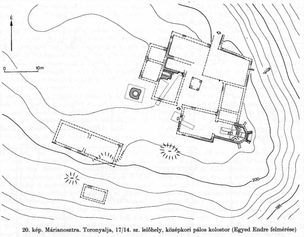 Márianosztra: Toronyalja pálos kolostor