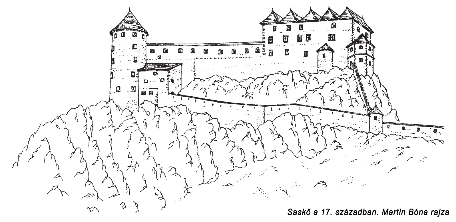 Гейдельбергский замок иллюстрация