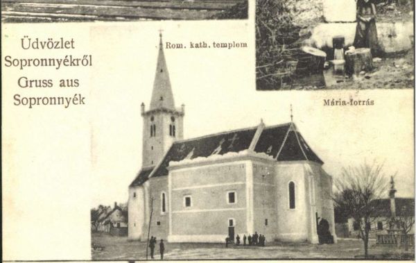 Sopronnyék erődített templom